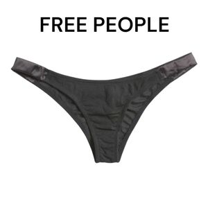 SOLD FREE PEOPLE Heartthrob Cheeky Underwear, Undies, M, Black, NWT